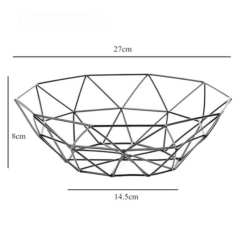 竹製フルーツバスケット＆テーブルデコレーション NukuNuku [Casa - Organização - Fruteira] - Fruteira de Mesa Cesta de Fruta e Decoração de Mesa NukuNuku 