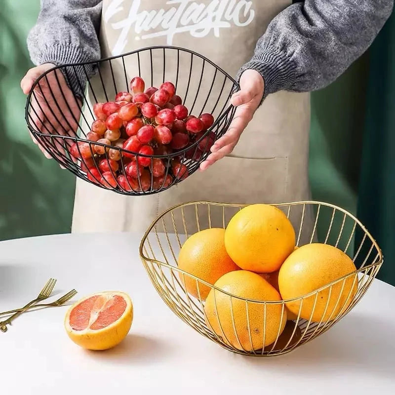 竹製フルーツバスケット＆テーブルデコレーション NukuNuku [Casa - Organização - Fruteira] - Fruteira de Mesa Cesta de Fruta e Decoração de Mesa NukuNuku 