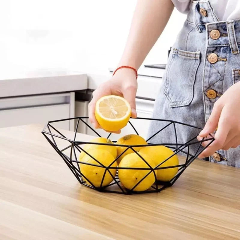 竹製フルーツバスケット＆テーブルデコレーション NukuNuku [Casa - Organização - Fruteira] - Fruteira de Mesa Cesta de Fruta e Decoração de Mesa NukuNuku 